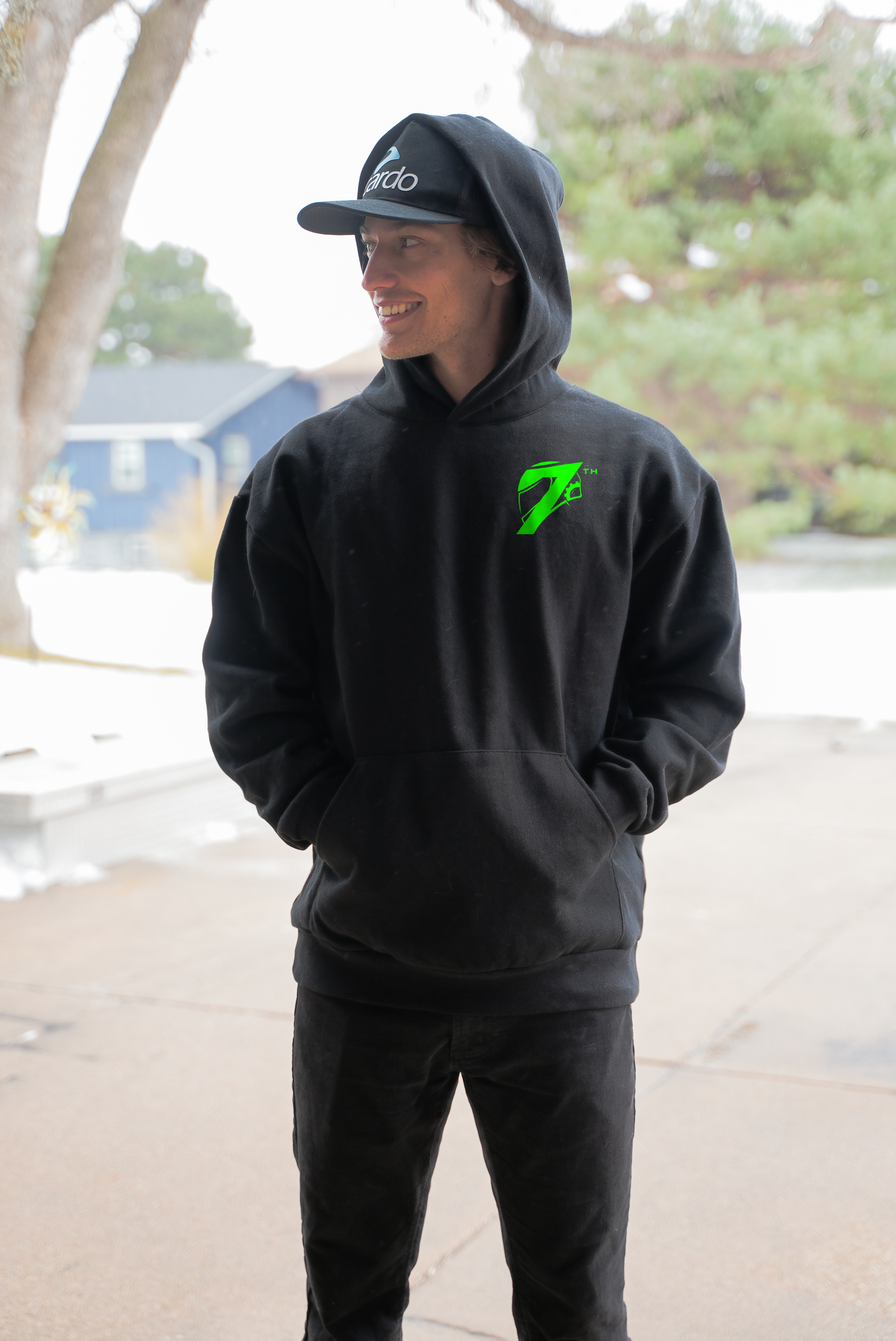 Green Heartbeat Hoodie