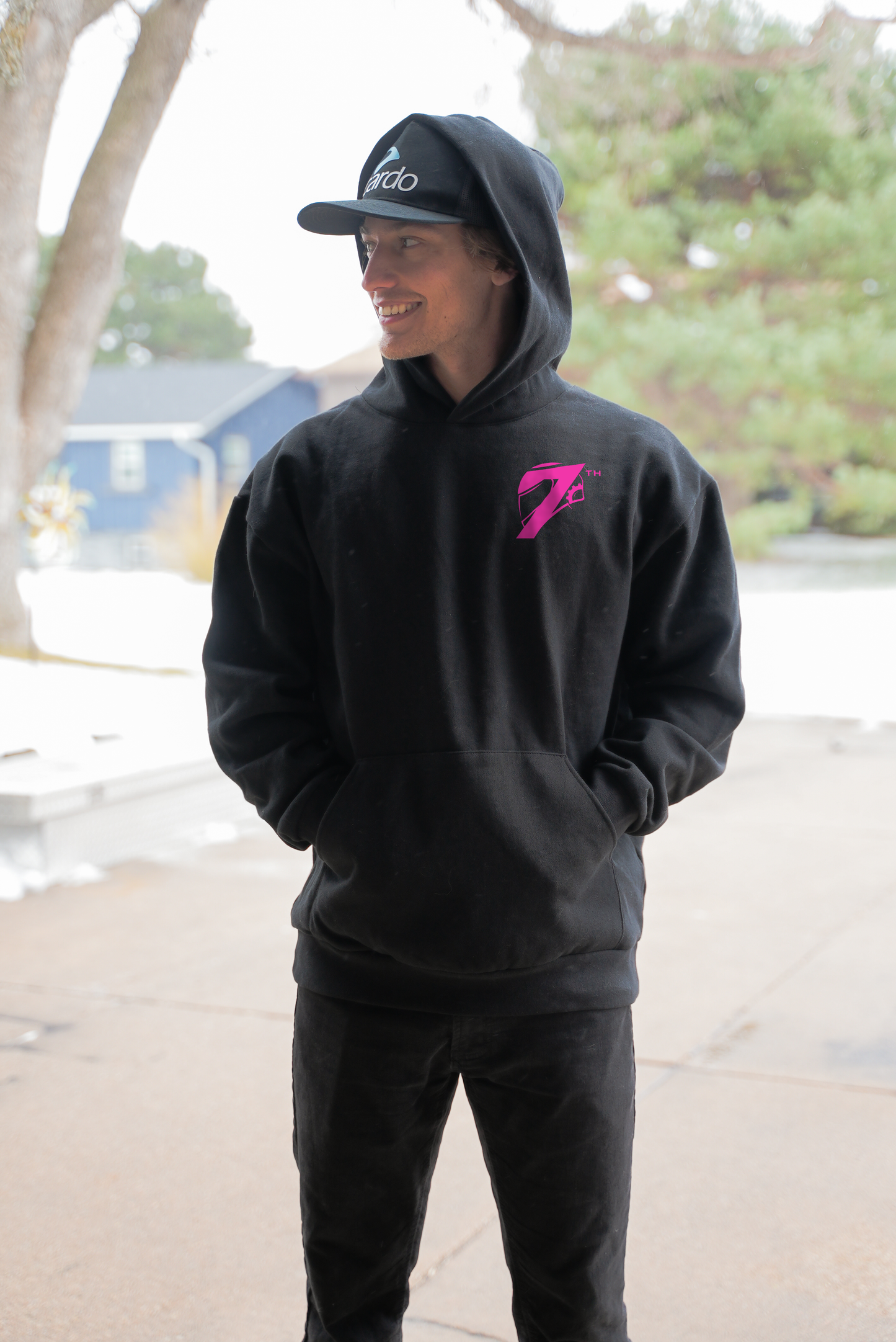Pink Heartbeat Hoodie