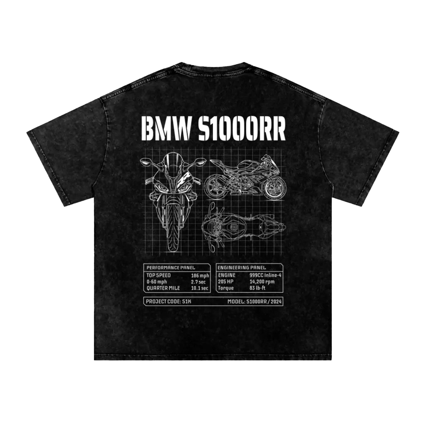 OVERSIZED BMW Blueprint T-Shirt