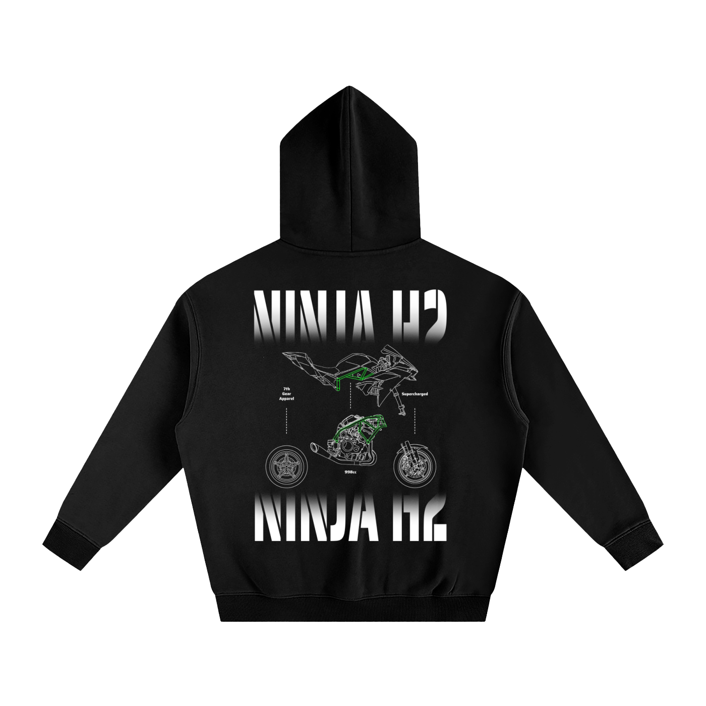 OVERSIZED Ninja H2 Hoodie