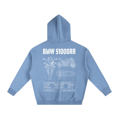 OVERSIZED BMW Blueprint hoodie