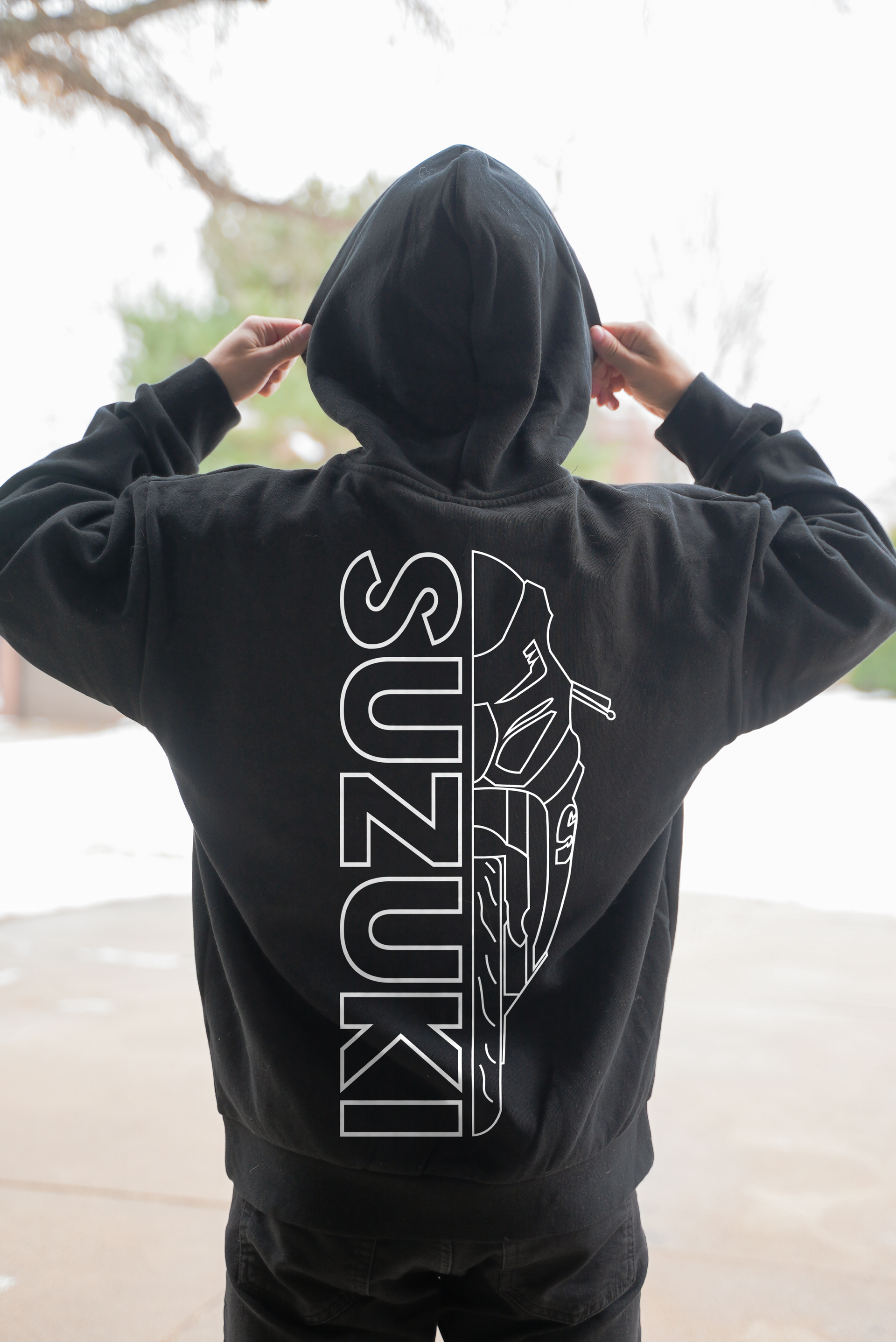 Oversized GSXR Hoodie – 7th Gear Apparel